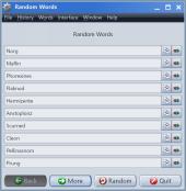 Random Word Generator 34.0 screenshot