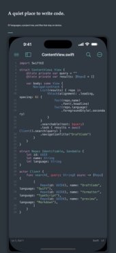 DraftCode 2.5 screenshot