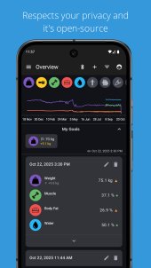 openScale 3.1.3 screenshot