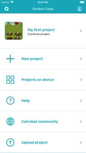 Pocket Code 0.6.22 screenshot