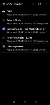 RSS Reader 1.87.36 screenshot