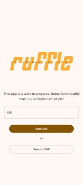 Ruffle 0.260928 screenshot