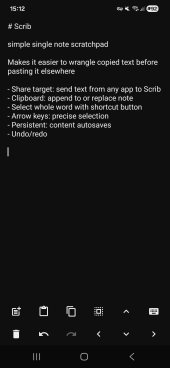 Scrib 0.1.9 screenshot