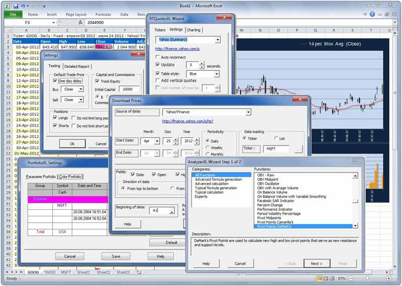 Excel mutual fund tracking templates free software and shareware