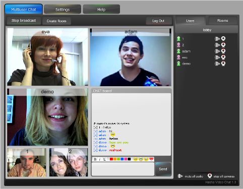 Video Chatrooms